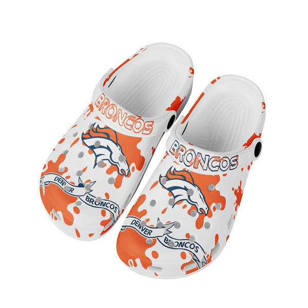 Men's Denver Broncos Bayaband Clog Shoes 002